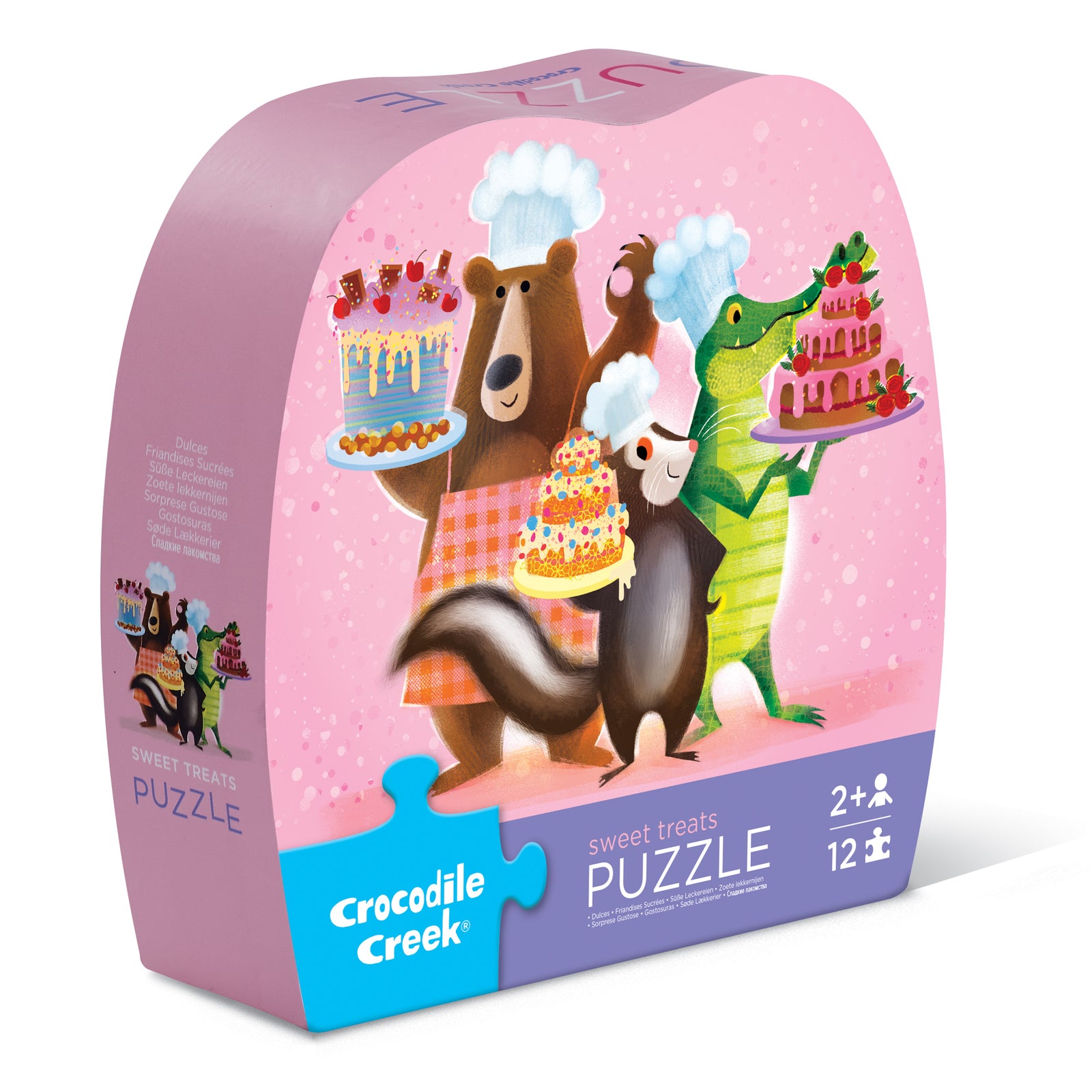 12-Piece Mini Puzzle - Sweet Treats