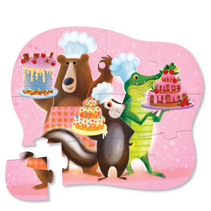 12-Piece Mini Puzzle - Sweet Treats