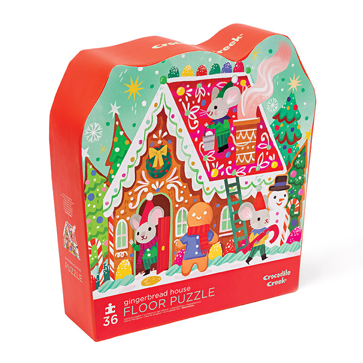 36-Piece Puzzle - Gingerbread House