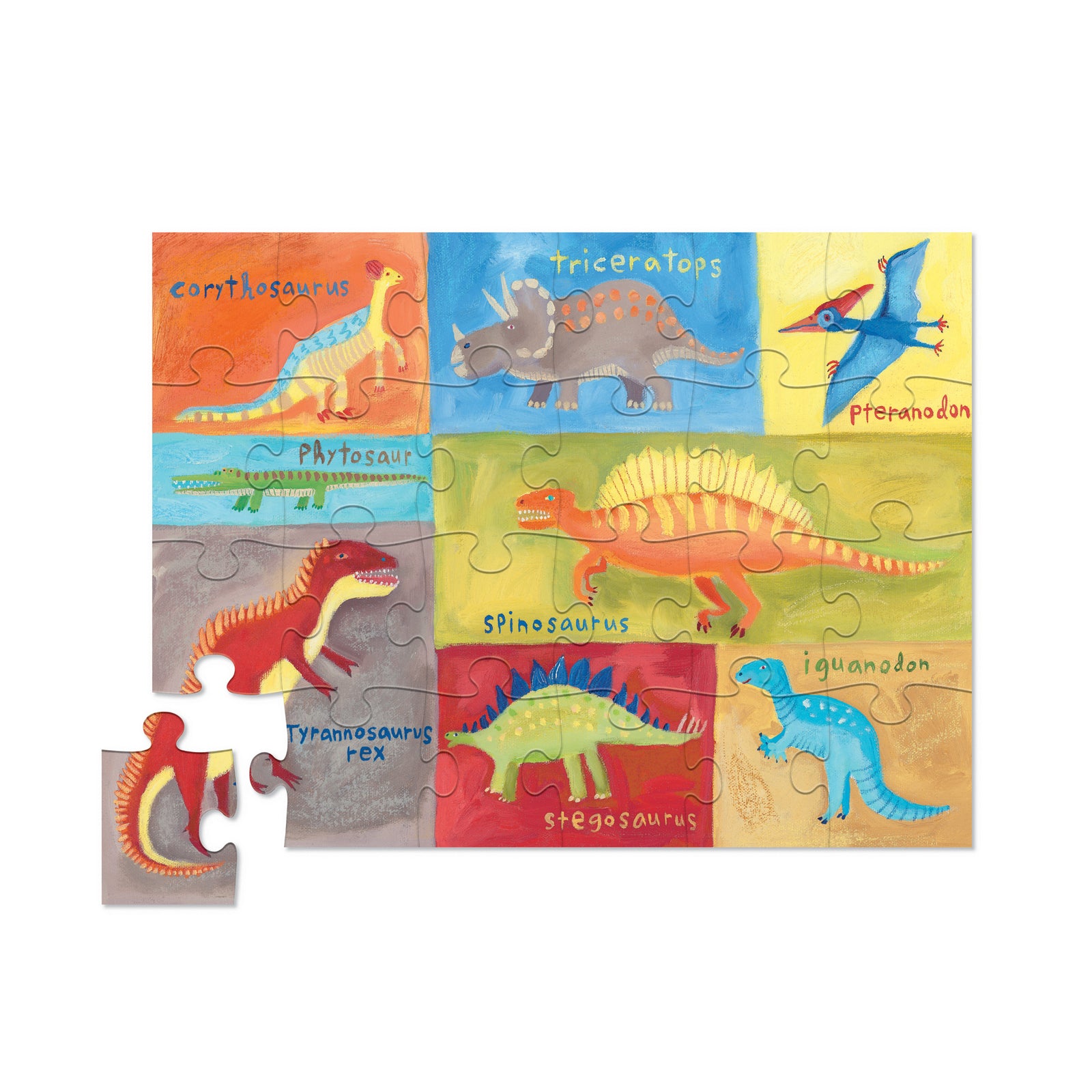 24-Piece Case Puzzle - Dino World
