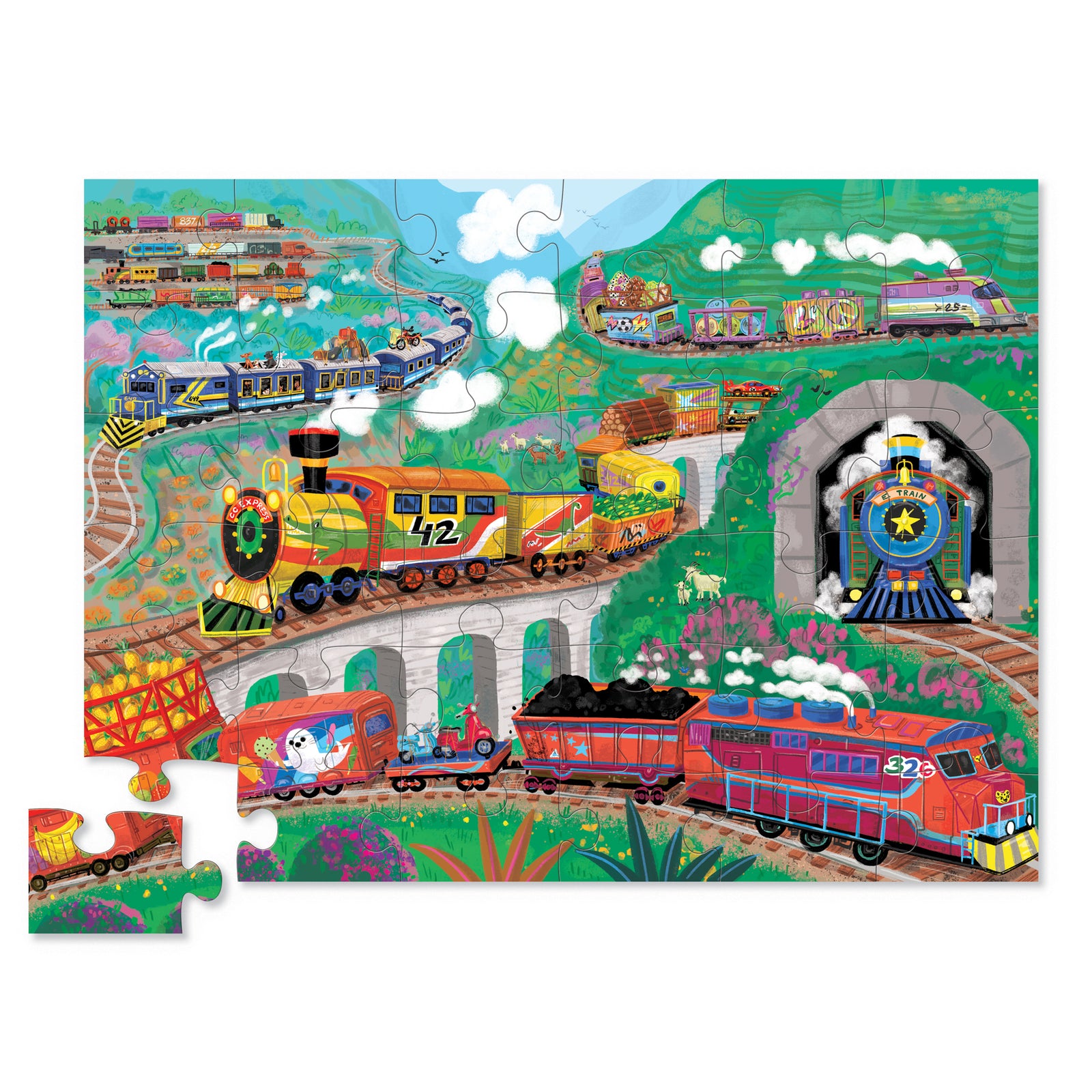 36-Piece Puzzle - All Aboard