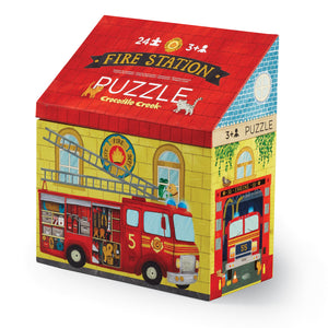 24-Piece Puzzle - Fire Station