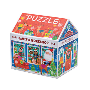 50-Piece Holiday Puzzle - Santa's Workshop