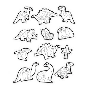 Coloring Stickers - Dinosaurs