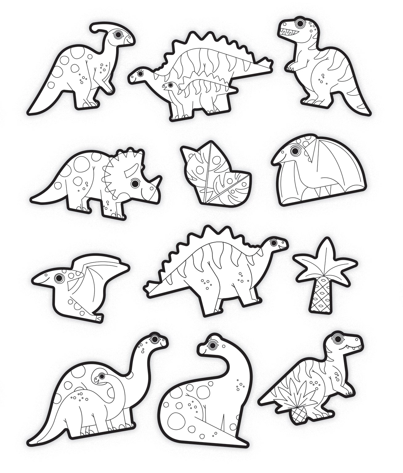 Dinosaur Stickers Printable Sticker Pack / Stickers For Kids - Crella