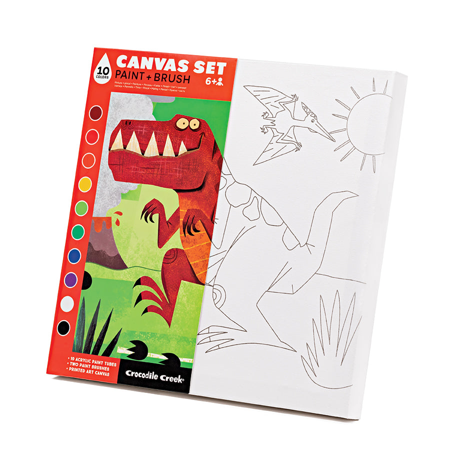 Canvas Set Dinosaur